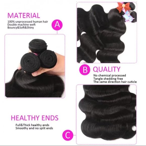 Hair Bundles  3 pieces - Picture 2 of 5